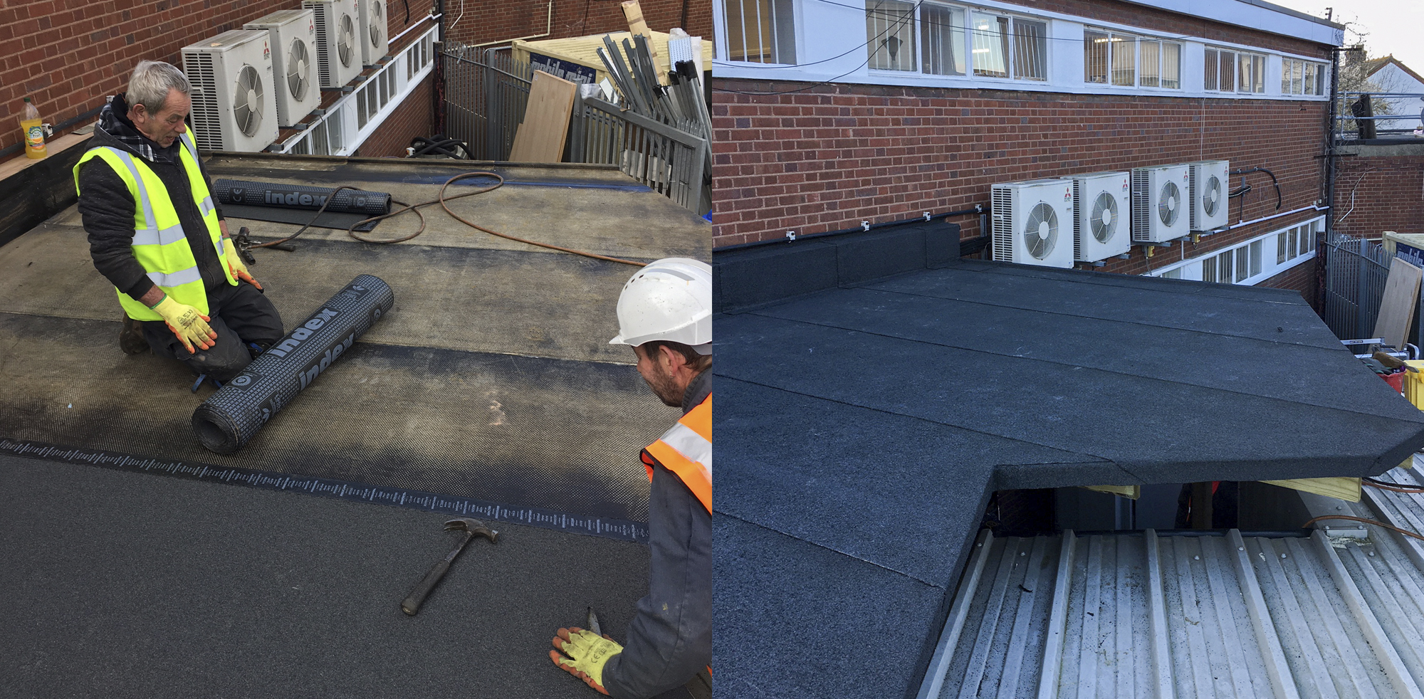 New Flat Roof on Benfleet Co-op